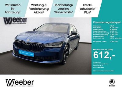 Gebraucht Skoda Superb SportLine 204 PS (150 kW) 2025 Blau Limousine