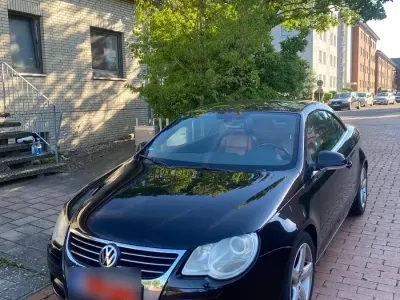 Gebraucht VW Eos 200 PS (147 kW) 2008 Schwarz Cabrio