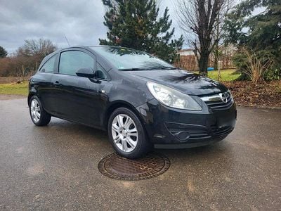 Gebraucht Opel Corsa 80 PS (58 kW) 2008 Schwarz Kleinwagen