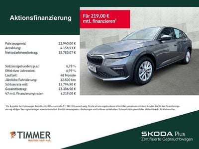 Gebraucht Skoda Scala Selection 116 PS (85 kW) 2024 Grau Kleinwagen
