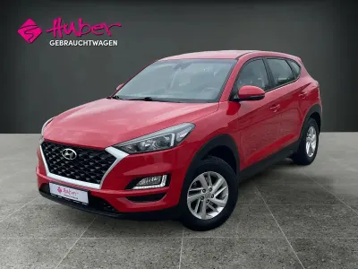 Gebraucht Hyundai Tucson Select 132 PS (97 kW) 2019 Rot SUV