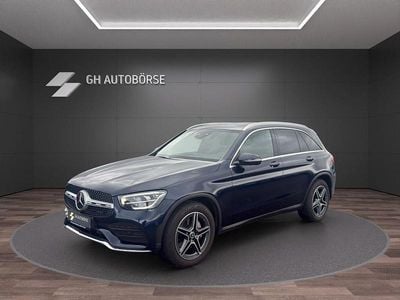 Gebraucht Mercedes GLC220 AMG line 194 PS (142 kW) 2020 Manufaktur cavansitblau SUV