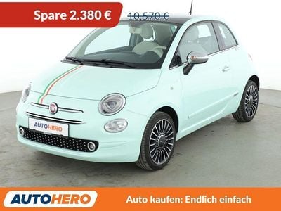 Gebraucht Fiat 500 Lounge 69 PS (50 kW) 2018 Grün Kleinwagen
