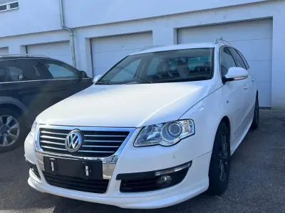 Usata VW Passat R-line 170 CV (125 kW) 2010 Bianco Station wagon