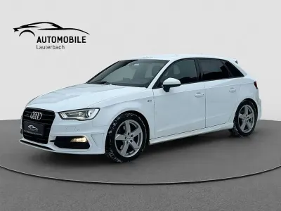 Usata Audi A3 S-Line 184 CV (135 kW) 2016 Bianco Berlina