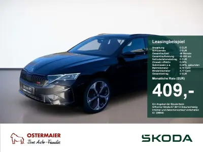 Nouă Skoda Octavia RS 265 CP (194 kW) 2026 Negru Break