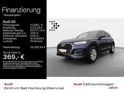 Second-hand Audi Q5 Sport 299 CP (219 kW) 2022 Albastru SUV