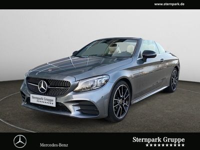 gebraucht Mercedes C200 C 200Cabrio AMG LED+HuD+Digital+Burmester+Night