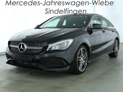 Gebraucht Mercedes CLA180 Shooting Brake AMG 122 PS (89 kW) 2017 Schwarz metallic Kombi