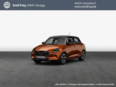 Gebraucht Suzuki Swift Comfort+ 83 PS (61 kW) 2025 Flame orange pearl metallic Kleinwagen