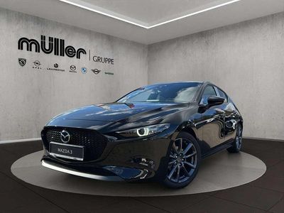 Neu Mazda 3 Exclusive 140 PS (102 kW) 2026 Jet black Limousine