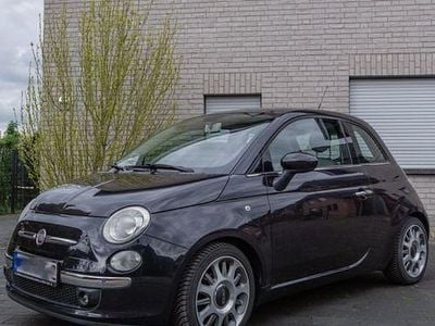 Second-hand Fiat 500 Lounge 69 CP (50 kW) 2012 Negru Hatchback