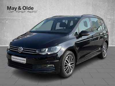 Second-hand VW Touran Comfortline 150 CP (110 kW) 2020 Negru Monovolum