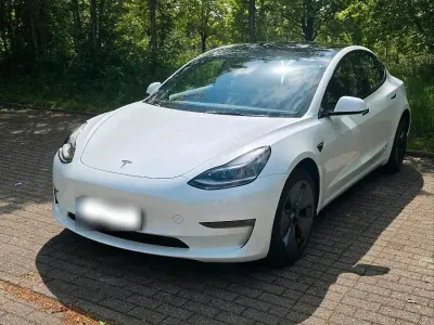 Brugt Tesla Model 3 Long Range AWD 366 kW (498 HK) 2021 Hvid Sedan