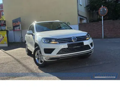 Gebraucht VW Touareg Terrain Tech 262 PS (192 kW) 2018 Weiß SUV
