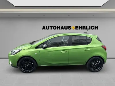 Gebraucht Opel Corsa Color Edition 101 PS (74 kW) 2017 Grün Kleinwagen