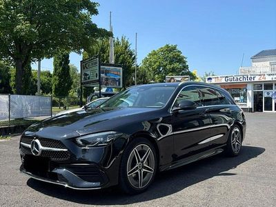 Gebraucht Mercedes C220 AMG line 200 PS (147 kW) 2022 Schwarz Kombi