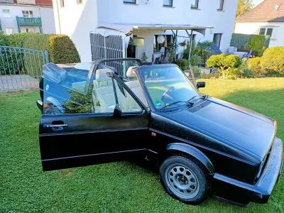 Gebraucht VW Golf Cabriolet 98 PS (72 kW) 1991 Schwarz Cabrio