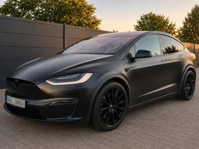 Used Tesla Model X Plaid 759 kW (1033 HP) 2022 Black SUV