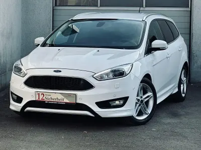 Gebraucht Ford Focus ST-Line 150 PS (110 kW) 2016 Weiß Kombi