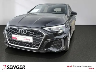 Używany Audi A3 S-Line 150 KM (110 kW) 2024 Czarny Sedan/Limuzyna