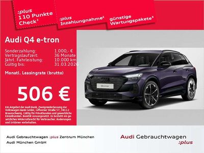 Neu Audi Q4 e-tron Sport 250 kW (340 PS) 2025 Violett SUV