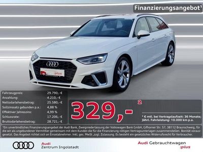 Gebraucht Audi A4 S-Line 150 PS (110 kW) 2023 Ibisweiß Kombi