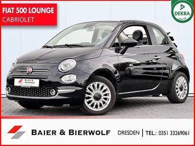 Gebraucht Fiat 500C Lounge 69 PS (50 kW) 2018 Schwarz Cabrio