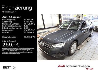 Gebraucht Audi A4 136 PS (100 kW) 2023 Manhattangrau metallic Kombi