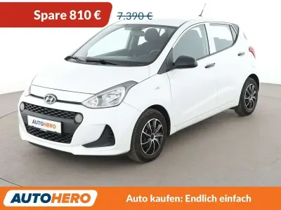 Gebraucht Hyundai i10 GO! 67 PS (49 kW) 2017 Weiß Kleinwagen