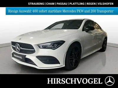 Gebraucht Mercedes CLA200 AMG line 163 PS (119 kW) 2022 Polarweiß uni Coupé