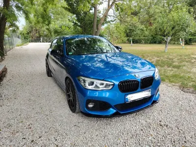 Gebraucht BMW 116 M Sport 109 PS (80 kW) 2018 Blau Kleinwagen