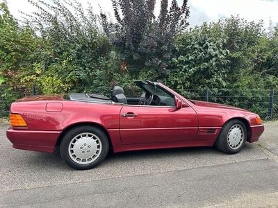 Usata Mercedes SL300 231 CV (169 kW) 1990 Rosso Cabrio