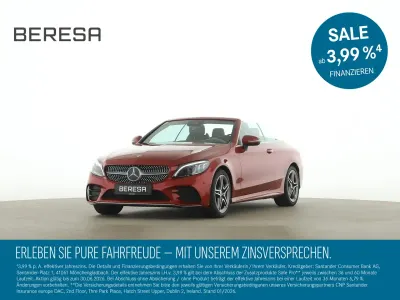 Brugt Mercedes C300 AMG 258 HK (189 kW) 2018 Rød Cabriolet