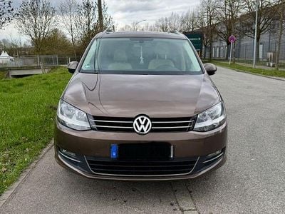 Usata VW Sharan Highline 150 CV (110 kW) 2011 Marrone Monovolume