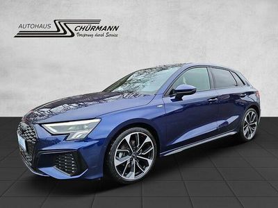 Blau Gebraucht 2023 Audi A3 S-Line Limousine | 39.450 €