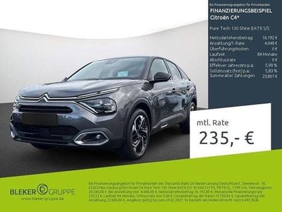 Gebraucht Citroën C4 PureTech 131 PS (96 kW) 2023 Grau Limousine