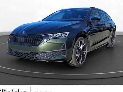 Neu Skoda Octavia SportLine 150 PS (110 kW) 2026 Grün Kombi