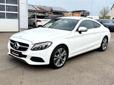 Usata Mercedes C220 170 CV (125 kW) 2016 Bianco Coupé