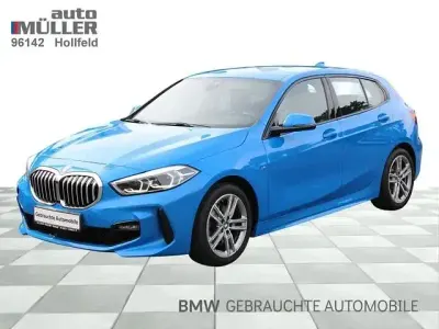 Gebraucht BMW 118 M Sport 136 PS (100 kW) 2021 Misano blau Kleinwagen