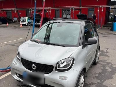Gebraucht Smart ForTwo Cabrio Passion 71 PS (52 kW) 2017 Silber Cabrio