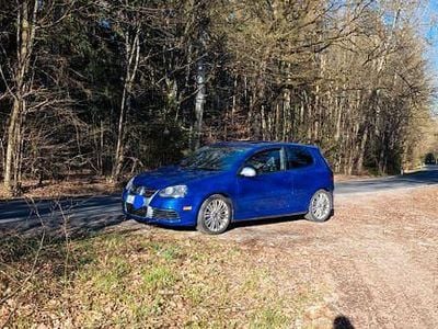 Usata VW Golf VI R 250 CV (183 kW) 2008 Blu Utilitaria