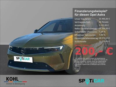 Gebraucht Opel Astra Business Edition 181 PS (133 kW) 2022 Gelb Limousine