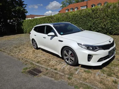 Gebraucht Kia Optima 245 PS (180 kW) 2017 Weiß Kombi