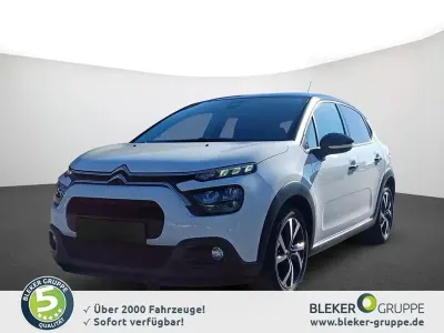 Gebraucht Citroën C3 Shine 82 PS (60 kW) 2022 Weiß Kleinwagen