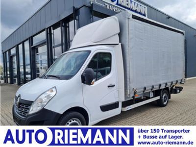 gebraucht Renault Master 3,5t Pritsche Schiebe Plane dCi LBW