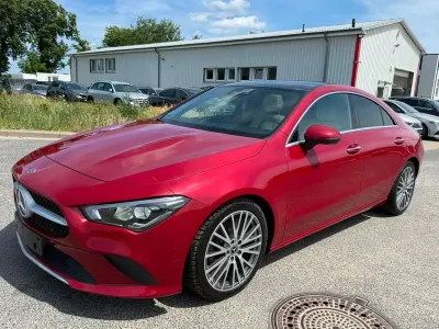 Gebraucht Mercedes CLA180 136 PS (100 kW) 2020 Rot Coupé