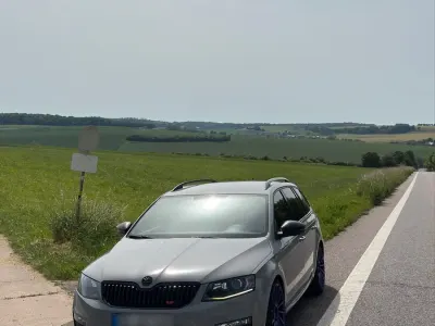 Gebraucht Skoda Octavia vRS 184 PS (135 kW) 2014 Grau Kombi