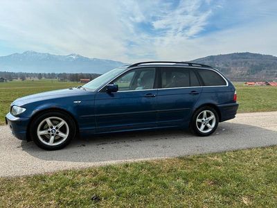 Gebraucht BMW 320 170 PS (125 kW) 2004 Blau Kombi