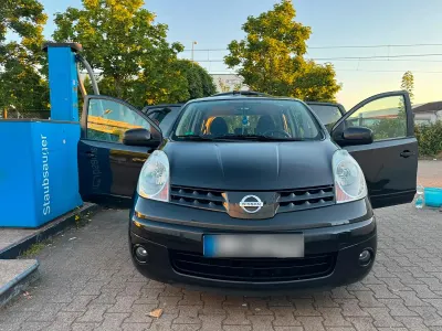 Gebraucht Nissan Note 86 PS (63 kW) 2008 Schwarz Kleinwagen